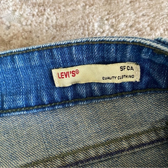 Levi’s XX Vintage Bootcut Low Rise Wide Leg Medium Wash Jeans Made USA SFCA: 32M - Picture 10 of 14